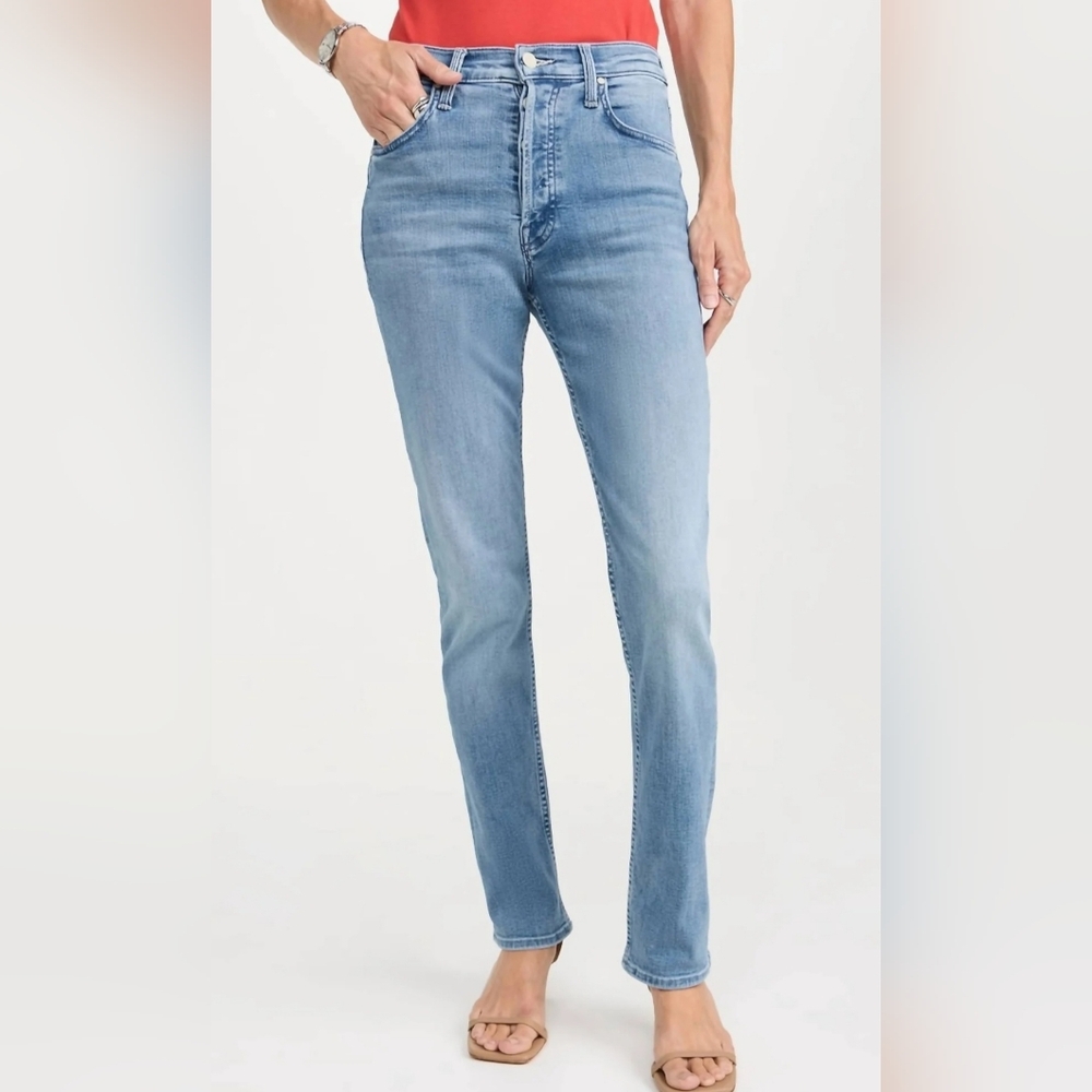 NWT MOTHER Lil' Tomcat Skimp Jeans All Over The Map 23
